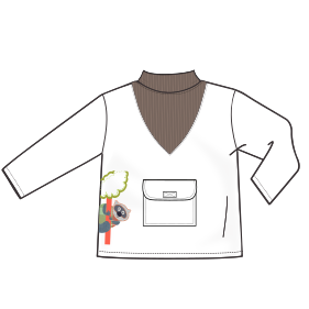 Fashion sewing patterns for BABIES Sweatshirt